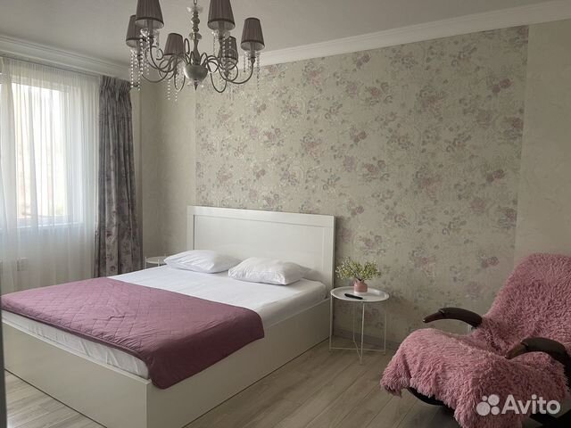 

1-к. квартира, 52 м², 2 кровати