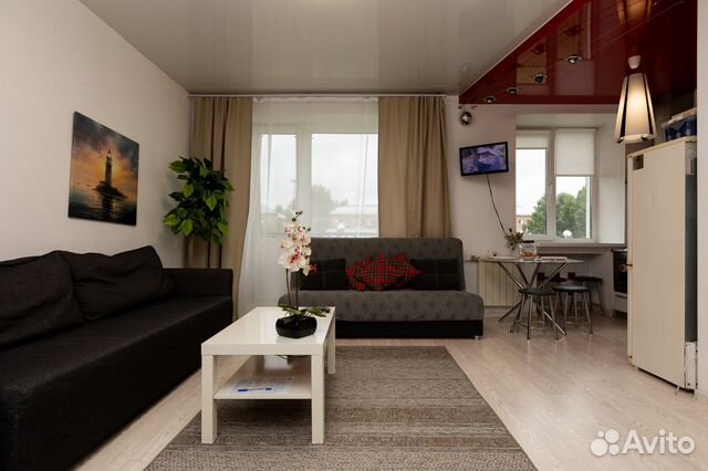 

1-к. квартира, 46 м², 3 кровати