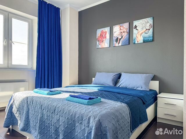 

Квартира-студия, 40 м², 1 кровать