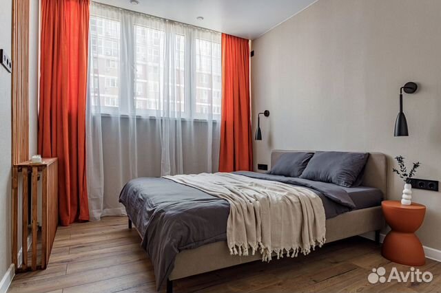 

2-к. квартира, 57,6 м², 3 кровати