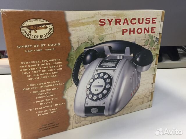 Телефон под ретро Syracuse от Spirit of st. louis Телефон под ретро Syracuse от Spirit of st. louis