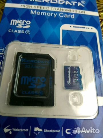 Карта памяти Micro sd HC class 10 32 GB (новая) Карта памяти Micro sd HC class 10 32 GB (новая)