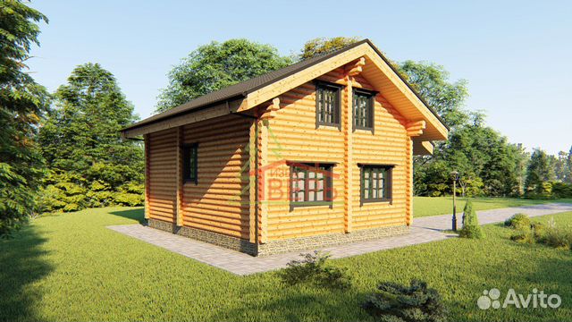 Дом из бревна Дом из бревна