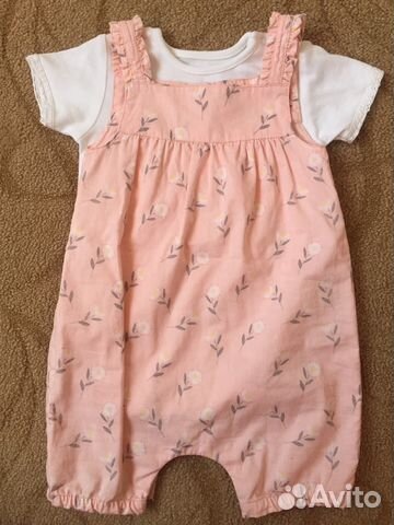 Новый комплект mothercare (боди+песочник) Новый комплект mothercare (боди+песочник)