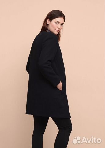 Новое пальто хлопок р56-58 Violeta by Mango Новое пальто хлопок р56-58 Violeta by Mango