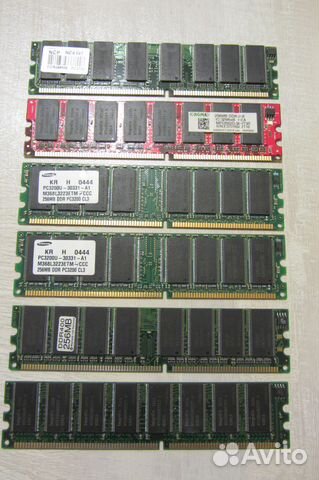 Память DDR1 256Mb