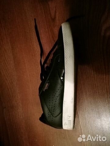 Кеды чёрные кожаные Puma