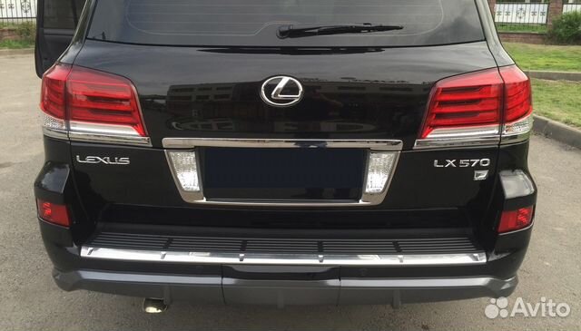 Спорт пакет черный Lexus LX570