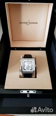 Часы Ulysse Nardin Classical Quadrato Dual Time - механические часы ulysse nardin quadrato Ulysse Nardin Quadrato Dual Time Perpetual 320-90/69
