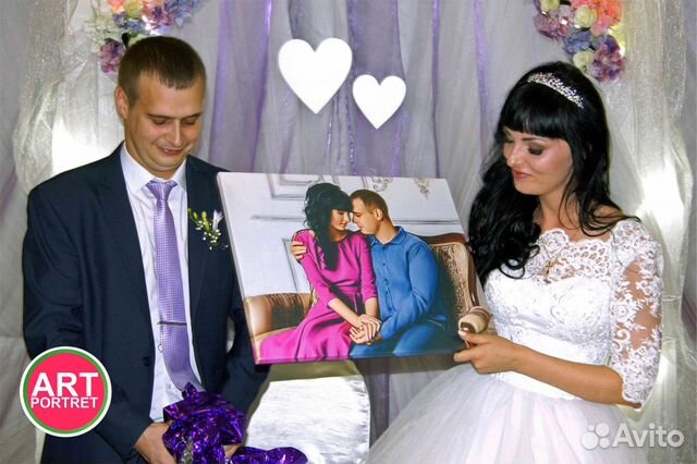 Портрет по фото на заказ на холсте Портрет по фото на заказ на холсте