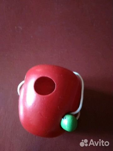 3 - Игрушки из дерева. Яблоко. Медвежонок 3 - Игрушки из дерева. Яблоко. Медвежонок