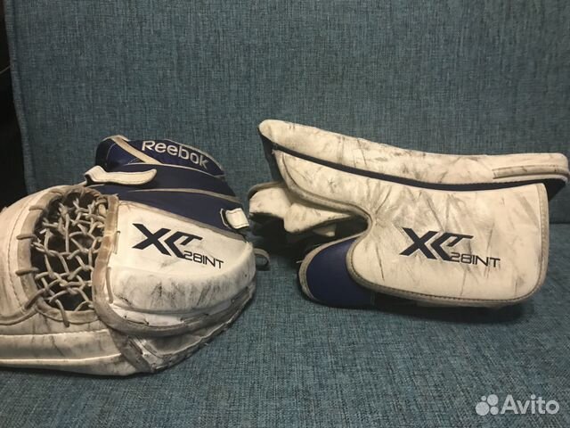 Вратарские блин+ловушка Reebok, XLT28int