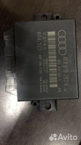Блок управления парктроником Audi Q7 4f0919283k Блок управления парктроником Audi Q7 4f0919283k