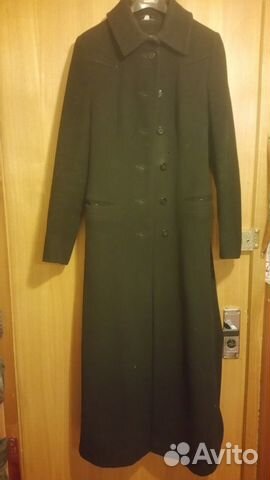 Пальто шерстяное женское черное Пальто шерстяное женское черное