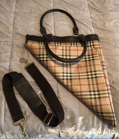 Дорожная сумка-мессенджер Burberry.Оригинал. Торг