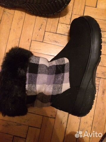 Зимние сапоги crocs