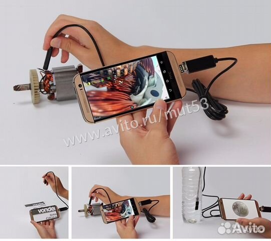 Шнур hd camera android USB-эндоскоп