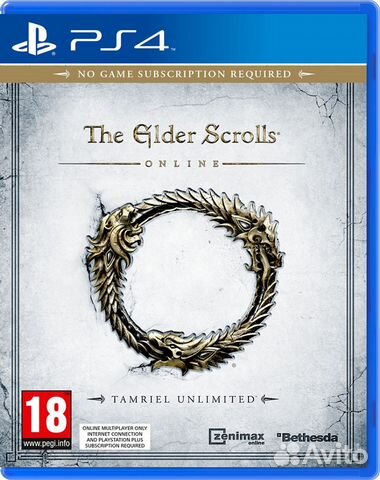 The Elder Scrolls Online PS4 ТЦ Юбилейный/Donat