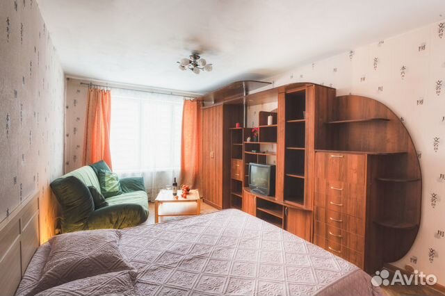 

1-к. квартира, 33 м², 2 кровати