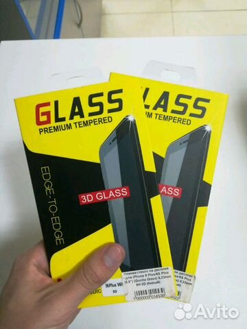 3D Защитное стекло для iPhone 6/6S Plus