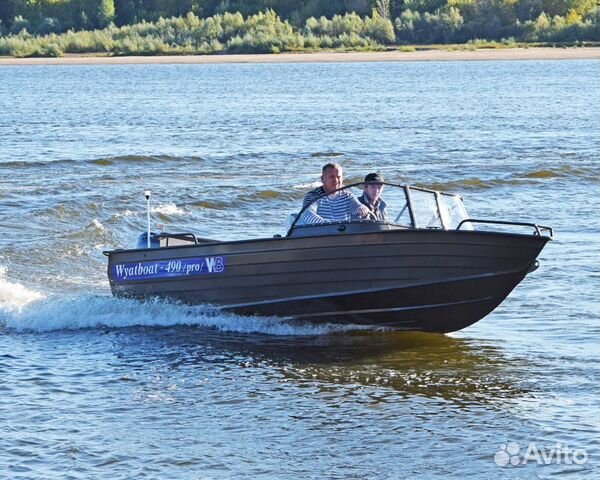 Новый алюминиевый катер Wyatboat 490 Pro в наличии