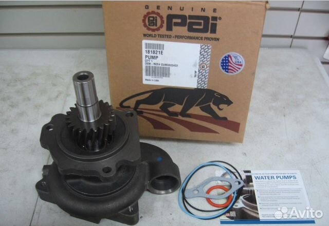 Помпа Cummins L10, M11, ISM, QSM Каминс 3803403