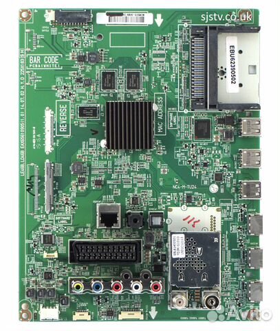 Платы материнские, блоки питания на телевизоры LED