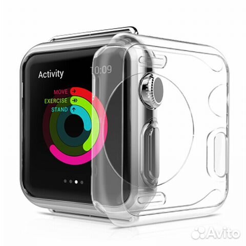 Силиконовый чехол для Apple watch 42/44 мм