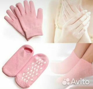 Носочки и перчатки spa набор