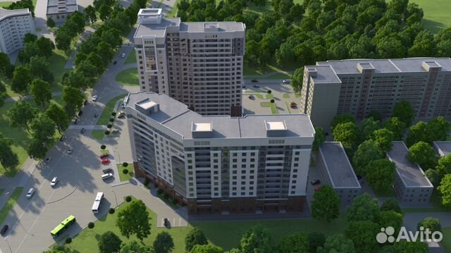 2-к квартира, 77.1 м², 12/12 эт.