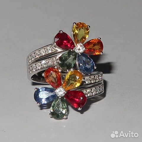 Кольцо золото 585 р.17,5 (дизайнерское)