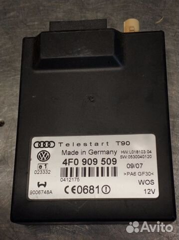 Блок Webasto Telestart T70 T90 VW Туарег Audi Q7