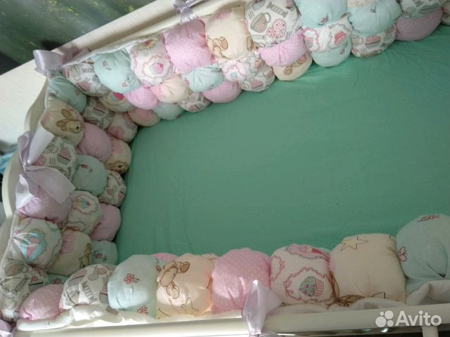 Бортики для кроватки + Кокон+одеяло Бортики для кроватки + Кокон+одеяло