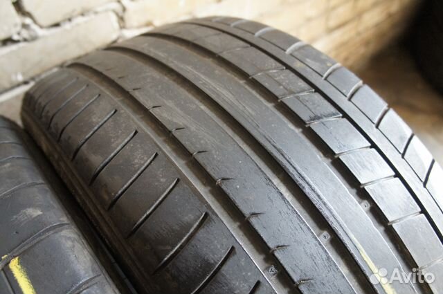 Летние шины бу R20 265/35/20 Dunlop пара Летние шины бу R20 265/35/20 Dunlop пара