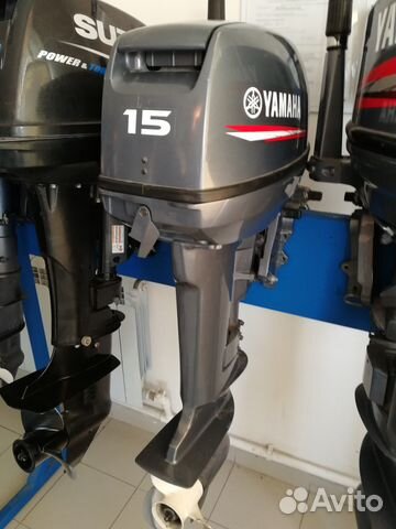 Лодочный мотор Yamaha 15fmhs. Б/У