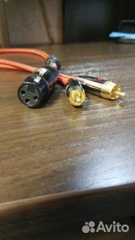 Кабель XLR Female to 2RCA