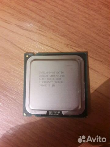 Процессор Intel core 2 duo