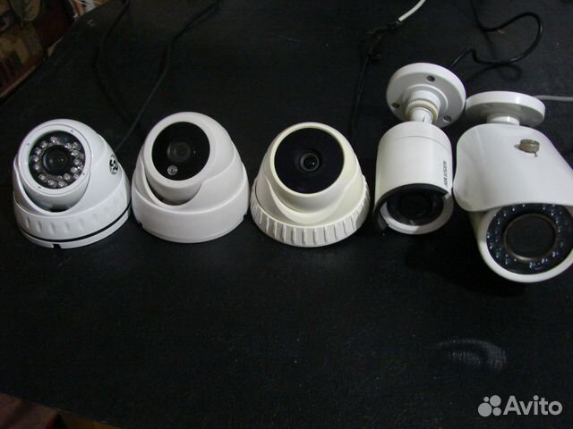 Камеры видеонаблюдения в ассортименте