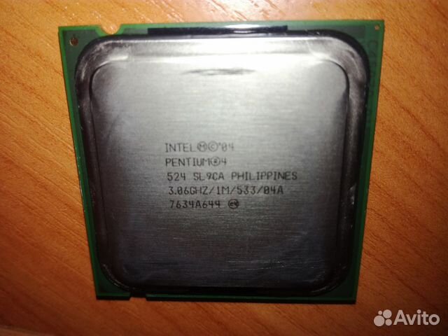 Процессор Intel Pentium 4-524