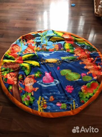 Развивающий коврик baby key body carpet