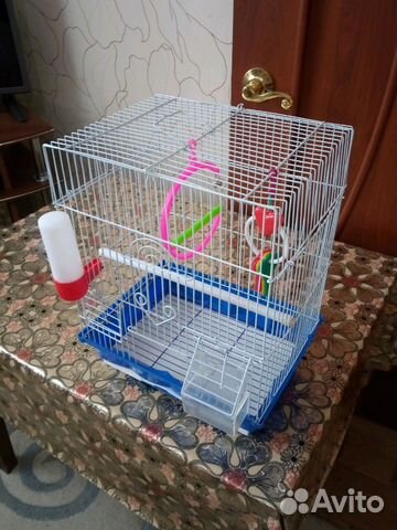 Клетка для волнистого попугая купить на Зозу.ру - фотография № 2