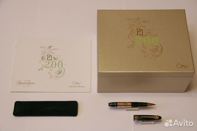 Роллер Omas Perrier-Jouet 200 Anniversary оригинал Роллер Omas Perrier-Jouet 200 Anniversary оригинал