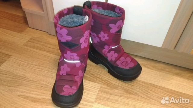 Сапоги зимние Kuoma, розовые Сапоги зимние Kuoma, розовые
