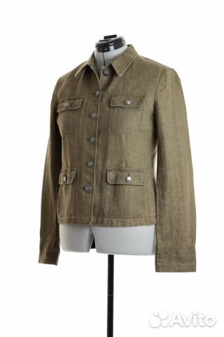 NEW Жакет Ralph Lauren, лен, 48