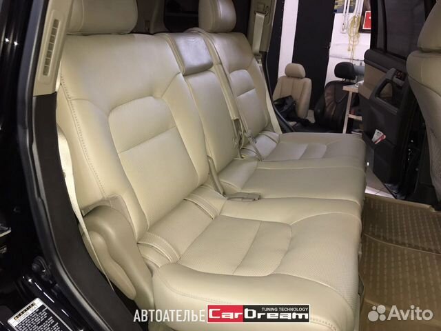 Кожаный салон сиденья Toyota Land Cruiser 200