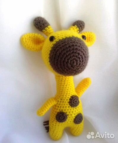 Вязаная игрушка жираф Вязаная игрушка жираф