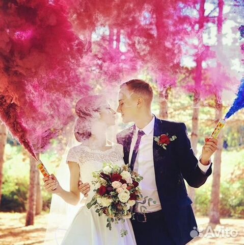 Цветной дым - фотосессии, свадьба, выпускной