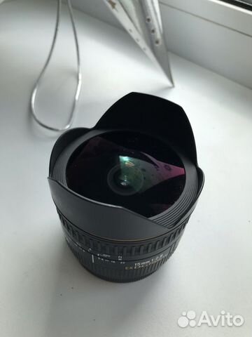 Sigma fisheye 15mm, 1:2.8