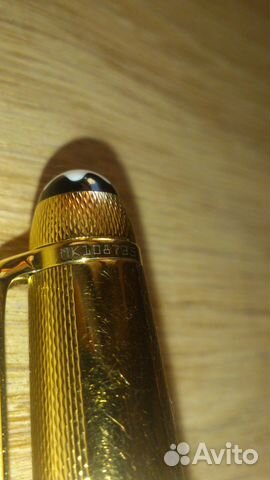 Ручка роллер Montblanc Solitaire Barley Gold Ручка роллер Montblanc Solitaire Barley Gold