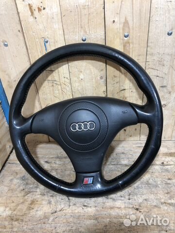 Руль кожаный Audi A3, A4, A6 S-line Арт. 120100